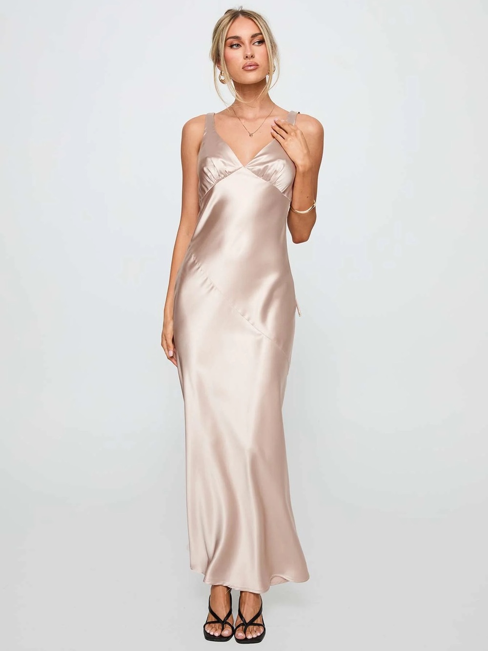 Northern Star Maxi Dress Champagne
